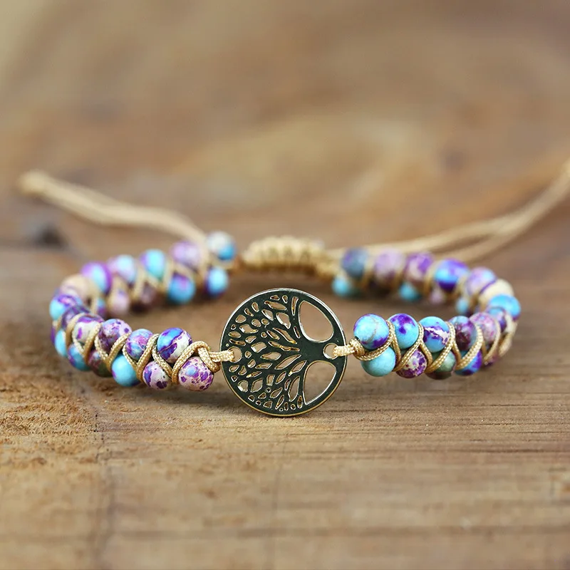 Tree of Life Couple Bracelet Charm Bracelet of String Weaving Bracelet In Africa and Japan Yoga Friendship Lover Bracelet
Tree of Life Couple Bracelet Charm Bracelet of String Weaving Bracelet In Africa and Japan Yoga Friendship Lover Bracelet