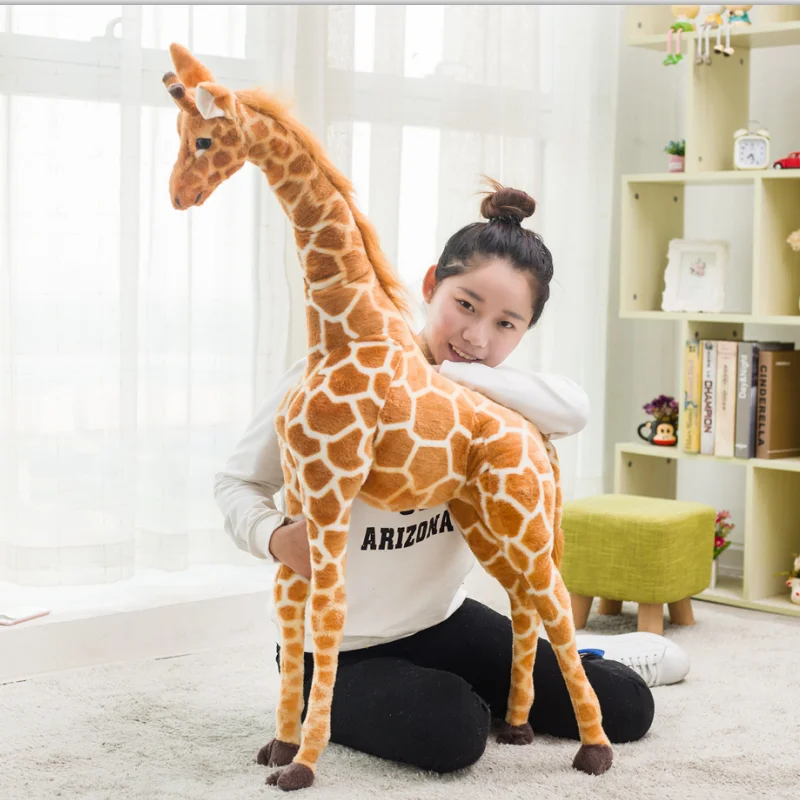 Giant size Giraffe Plush Toys Cute Stuffed Animal Soft Giraffe Doll Birthday Gift Kids Toy
Giant size Giraffe Plush Toys Cute Stuffed Animal Soft Giraffe Doll Birthday Gift Kids Toy