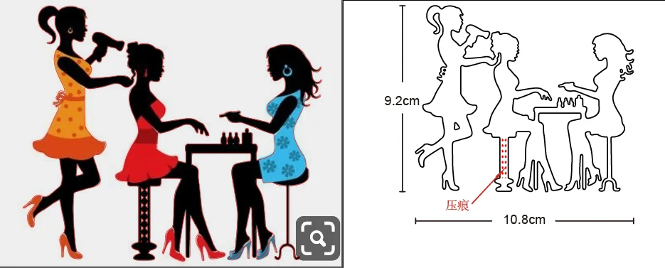 Metal Cutting Dies Women Hair Makeup 2020 New Craft Die Cuts Stencil For Diy Scrapbooking Paper Cards Embossing Knife Blade Die
Metal Cutting Dies Women Hair Makeup 2020 New Craft Die Cuts Stencil For Diy Scrapbooking Paper Cards Embossing Knife Blade Die