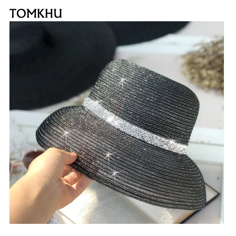 Hot Sale Women Beach Hat 9cm Wide Brim Straw Hat Anti UV Floppy Sun Hat Cap Foldable Summer Hat Kentucky Derby Breathe Freely
Hot Sale Women Beach Hat 9cm Wide Brim Straw Hat Anti UV Floppy Sun Hat Cap Foldable Summer Hat Kentucky Derby Breathe Freely