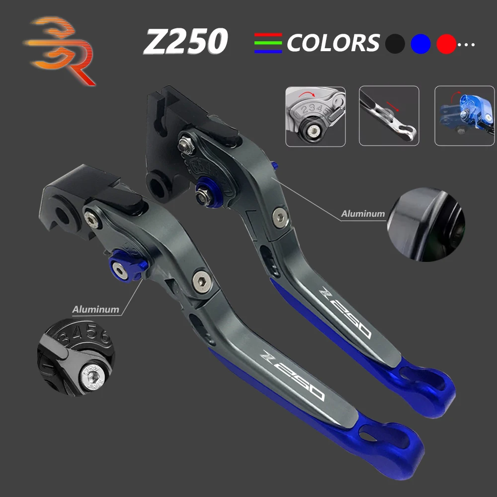 For Kawasaki Z250 2014 2015 2016 2017 2018 2019 Motorcycle Brake Clutch Levers CNC Aluminum Adjustable Folding Extendable Lever
For Kawasaki Z250 2014 2015 2016 2017 2018 2019 Motorcycle Brake Clutch Levers CNC Aluminum Adjustable Folding Extendable Lever