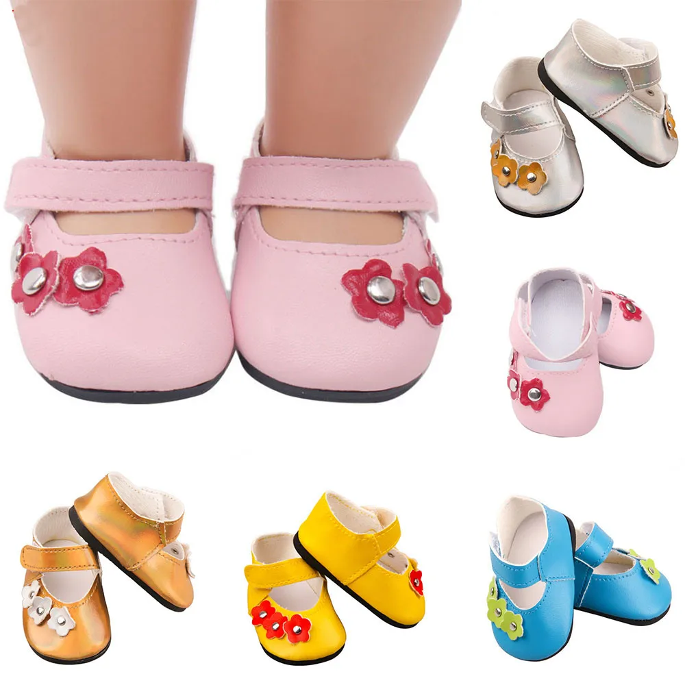 Cute Doll Accessories Shoes 7cm High-quality Mini Toy Shoes with Flower for 18 inch Girl Dolls Fashions Shoes for 43cm Baby Doll
Cute Doll Accessories Shoes 7cm High-quality Mini Toy Shoes with Flower for 18 inch Girl Dolls Fashions Shoes for 43cm Baby Doll