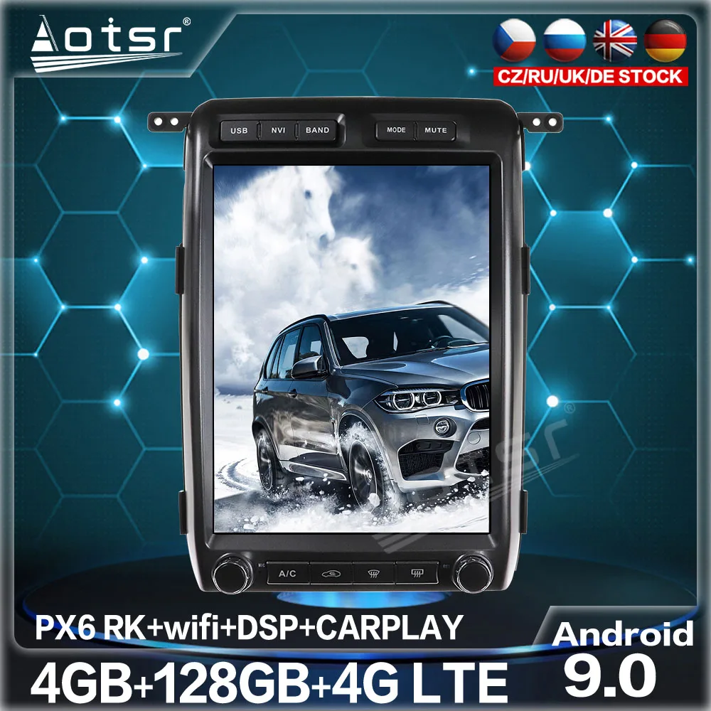 Автомобильное радио, 128 ГБ, Android 9,0, для Ford Raptor F150 2009-2014, автомобильный GPS-навигатор, мультимедийный плеер PX6, аудио, стерео, головное устройство
Автомобильное радио, 128 ГБ, Android 9,0, для Ford Raptor F150 2009-2014, автомобильный GPS-навигатор, мультимедийный плеер PX6, аудио, стерео, головное устройство