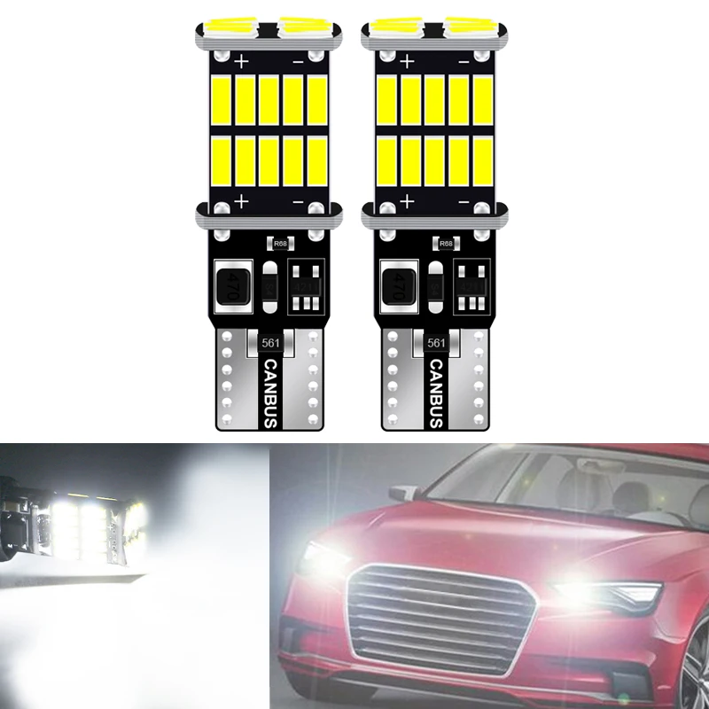 2x W164 T10 W5W 26 светодиодный 4014SMD Автомобильные стояночные огни Sidelight нет ошибок для