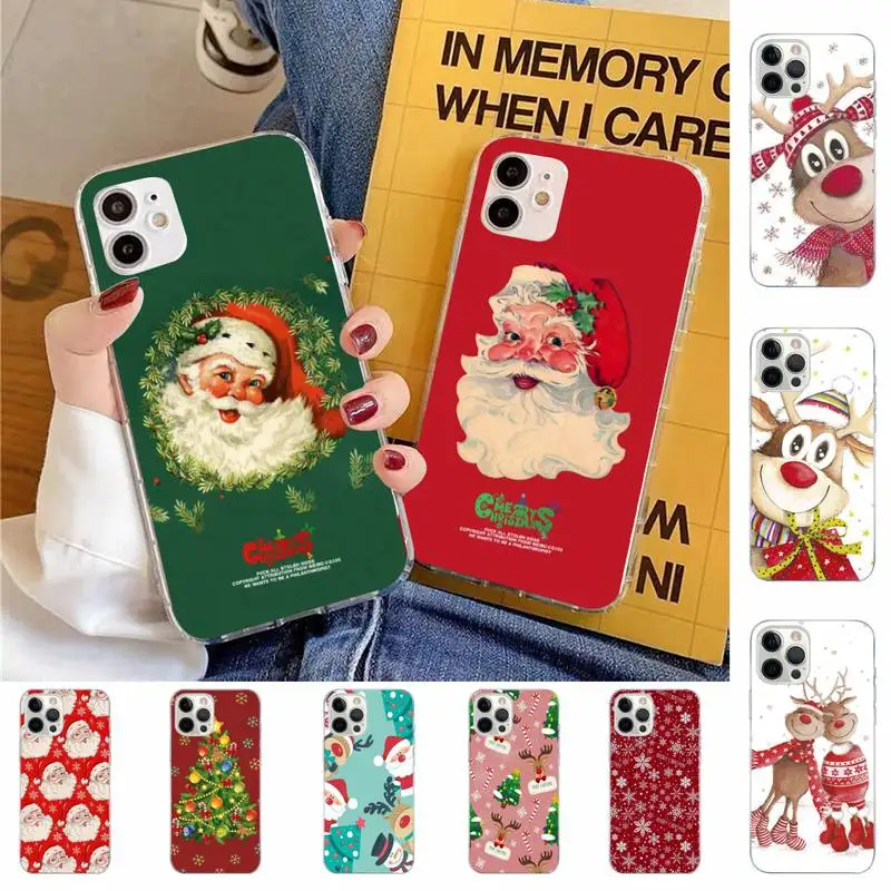 Cartoon Christmas Phone Case for iPhone 11 12 13 mini pro XS MAX 8 7 6 6S Plus X 5S SE 2020 XR
Cartoon Christmas Phone Case for iPhone 11 12 13 mini pro XS MAX 8 7 6 6S Plus X 5S SE 2020 XR