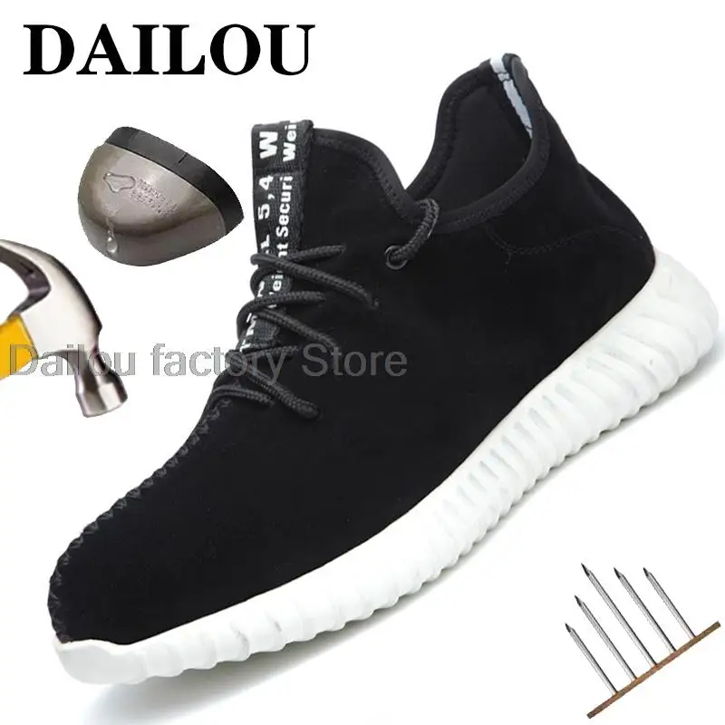 Lightweight Work Sneakers Men Women Safety Shoes with Steel Toe Work Safety Boots Men Anti-smash Work Shoes Industrial Footwear
Lightweight Work Sneakers Men Women Safety Shoes with Steel Toe Work Safety Boots Men Anti-smash Work Shoes Industrial Footwear