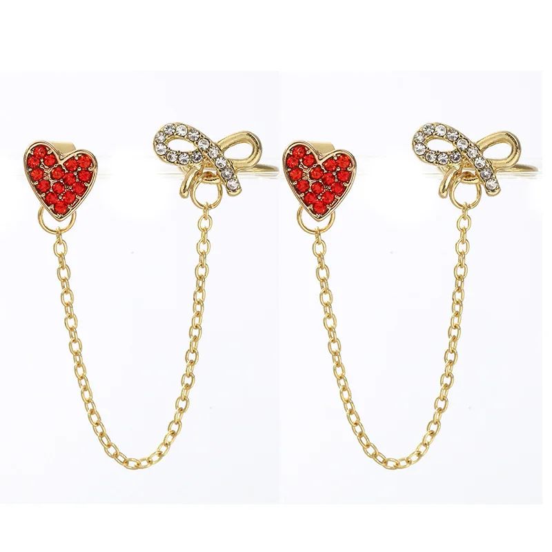 Ofertas Fashion Simple Korean Style Creative Long Love Bow Zinc Alloy Metal Stud Female Earrings Jewelry for Women
Ofertas Fashion Simple Korean Style Creative Long Love Bow Zinc Alloy Metal Stud Female Earrings Jewelry for Women