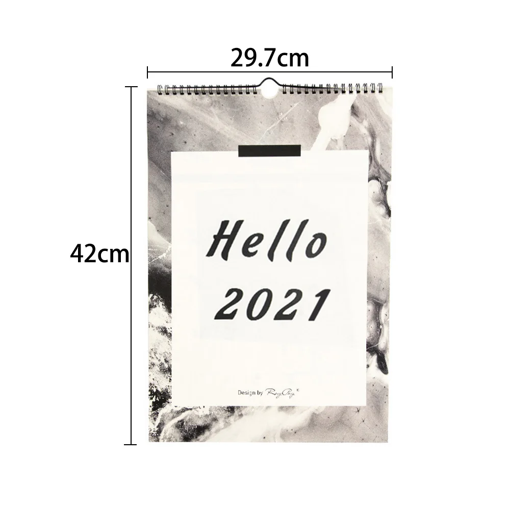 2021 New Year Wall Calendar Monthly Calendar Agenda 365 Days Hanging Daily Planner Notes Wall Calendar for Home Decoration 
2021 New Year Wall Calendar Monthly Calendar Agenda 365 Days Hanging Daily Planner Notes Wall Calendar for Home Decoration