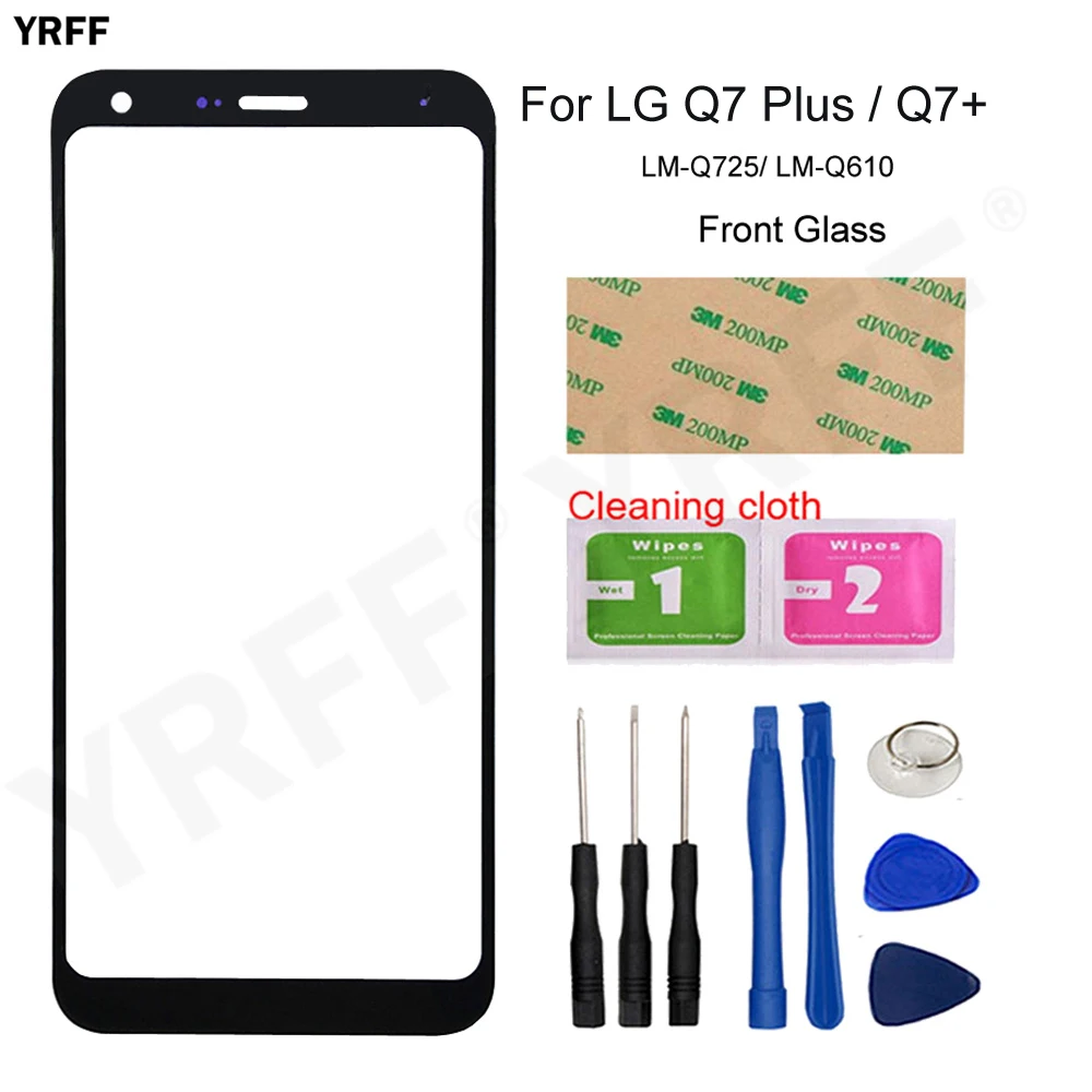 Передняя внешняя стеклянная панель сенсорного экрана для LG Q7 Plus 5,5 ''Q7 + (без сенсорного экрана), новые детали для ремонта, 3M клей
Передняя внешняя стеклянная панель сенсорного экрана для LG Q7 Plus 5,5 ''Q7 + (без сенсорного экрана), новые детали для ремонта, 3M клей
