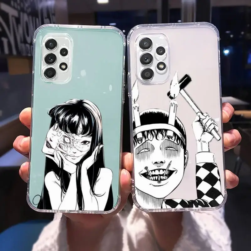 Junji Ito Collection Tees comics Phone Case Transparent For Samsung Galaxy A S Note 9 10 51 50 71 70 80 20 21 30s ultra plus 
Junji Ito Collection Tees comics Phone Case Transparent For Samsung Galaxy A S Note 9 10 51 50 71 70 80 20 21 30s ultra plus
