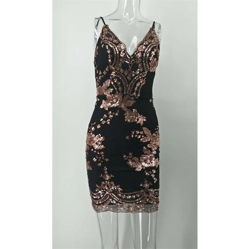 Summer 2020 Women Sling Bag Hip Dress Fashion Sexy Sleeveless Deep V Neck Elegant Sequin Dress Nightclub Backless Mini Dresses
Summer 2020 Women Sling Bag Hip Dress Fashion Sexy Sleeveless Deep V Neck Elegant Sequin Dress Nightclub Backless Mini Dresses
