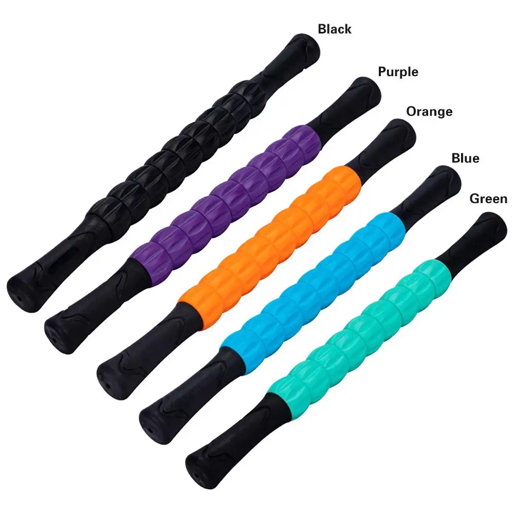 Relaxed Pain Relief Roller Yoga Massage Stick PVC Gear Trigger Point Back Lose Weight Muscle Massage Stick Simple Leg Sports
Relaxed Pain Relief Roller Yoga Massage Stick PVC Gear Trigger Point Back Lose Weight Muscle Massage Stick Simple Leg Sports