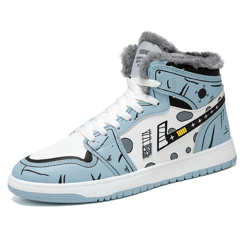 2021 Winter Men's Shoes Sneakers Lace-Up Mixed Colors Cross-tied Sewing Round Toe Fashion Leisure Low Heel Flats Warm Boots
2021 Winter Men's Shoes Sneakers Lace-Up Mixed Colors Cross-tied Sewing Round Toe Fashion Leisure Low Heel Flats Warm Boots