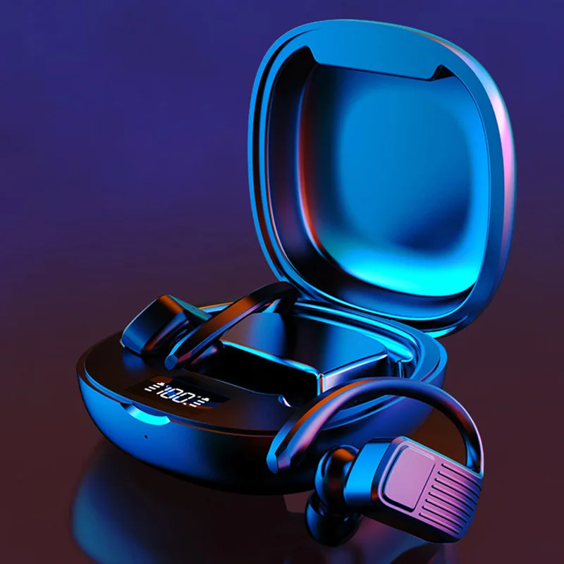 Arikasen Bluetooth earphones TWS earhook Sports Wireless Bluetooth Headphones with Super Bass clear Voice Call LED Power Display
Arikasen Bluetooth earphones TWS earhook Sports Wireless Bluetooth Headphones with Super Bass clear Voice Call LED Power Display
