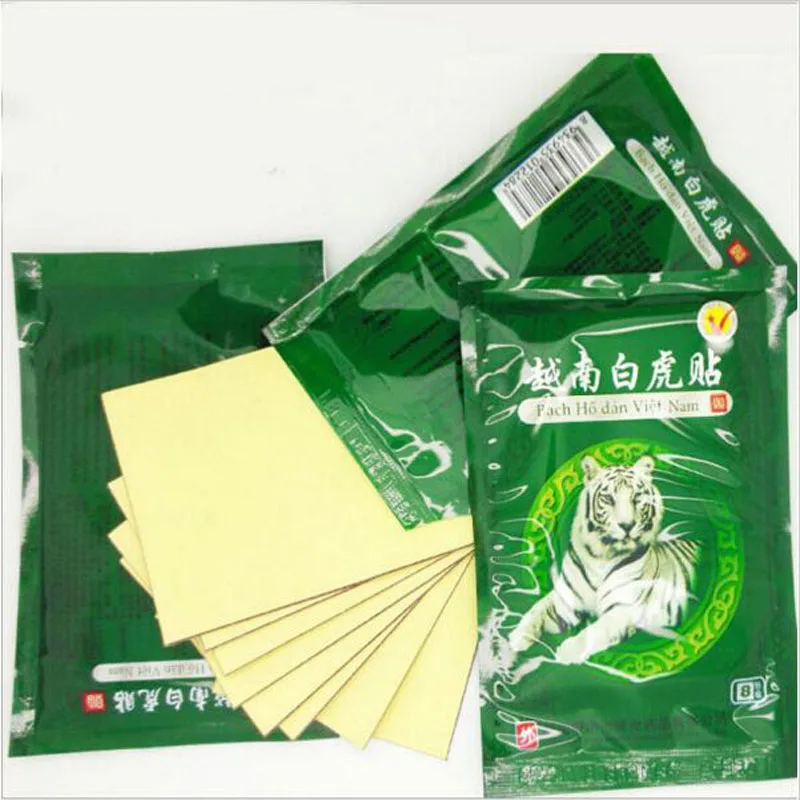 8pcs/lot Vietnam White Tiger Balm Muscle Neck Body Massage Relaxation Capsicum Pain Patch MR013
8pcs/lot Vietnam White Tiger Balm Muscle Neck Body Massage Relaxation Capsicum Pain Patch MR013