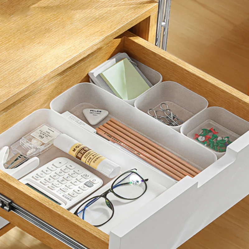 Home Free Combination Cosmetic Storage Box Transparent Frosted White Plastic Sorting Drawer Sorting Box
Home Free Combination Cosmetic Storage Box Transparent Frosted White Plastic Sorting Drawer Sorting Box