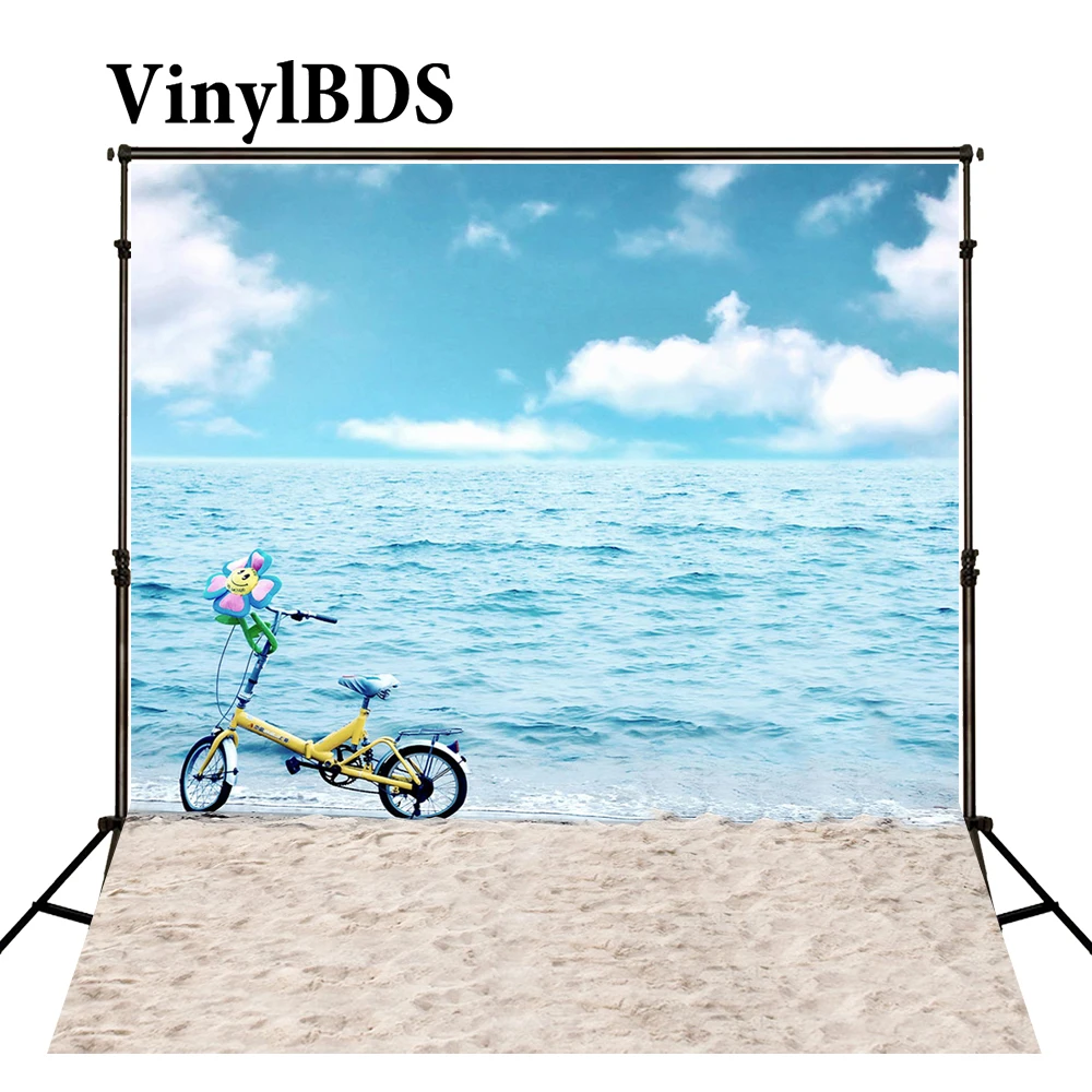 VinylBDS 8X8FT пляж голубое небо облако фон для фотосъемки новорожденных моющиеся и Немнущиеся бесплатные фотографии фоны 
VinylBDS 8X8FT пляж голубое небо облако фон для фотосъемки новорожденных моющиеся и Немнущиеся бесплатные фотографии фоны