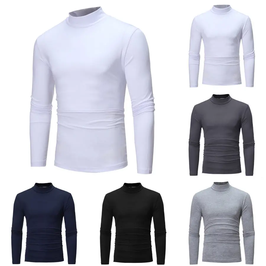 Winter Men'S Sweater Turtleneck Solid Color Casual Sweater Men's Slim Fit Brand Knitted Pullovers
Winter Men'S Sweater Turtleneck Solid Color Casual Sweater Men's Slim Fit Brand Knitted Pullovers