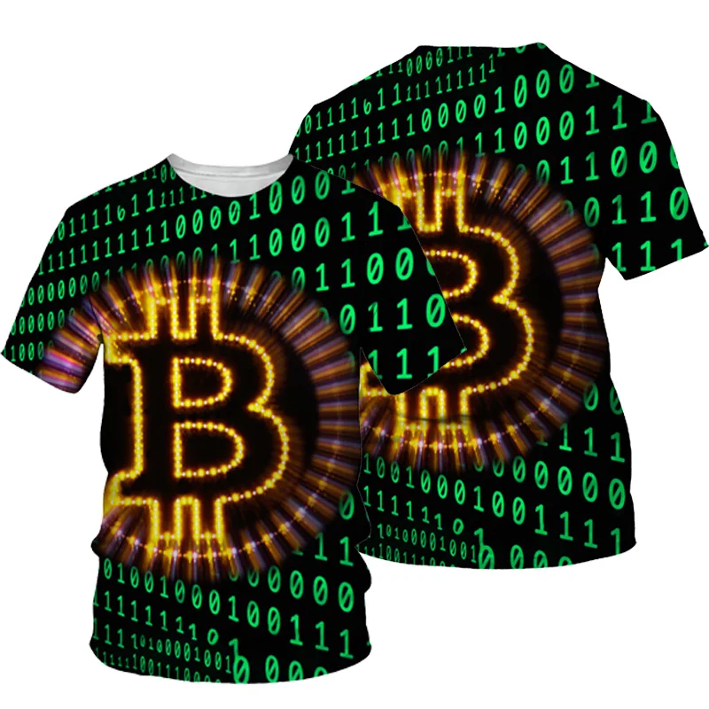 New Bitcoin 3D printing T-shirt men's 2021 fashion summer O-neck short-sleeved T-shirt top 3D style male clothes casual funny cl
New Bitcoin 3D printing T-shirt men's 2021 fashion summer O-neck short-sleeved T-shirt top 3D style male clothes casual funny cl