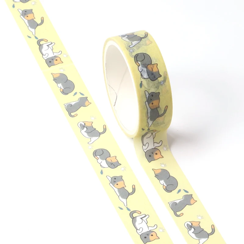 1PCS New Decor Cute Washi Tape Animal Set Dog Cat pig fox sloth woodpecker DIY Planner Masking Tapes School Office Supply
1PCS New Decor Cute Washi Tape Animal Set Dog Cat pig fox sloth woodpecker DIY Planner Masking Tapes School Office Supply