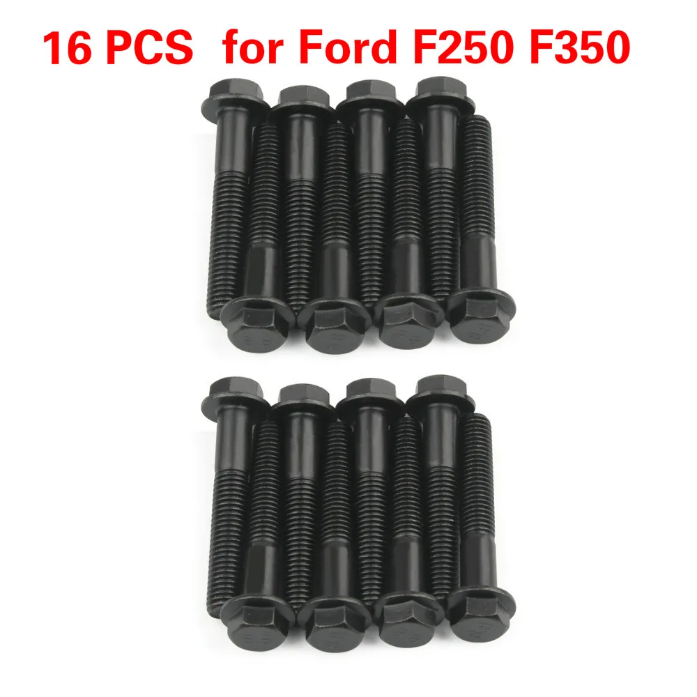 16 PCS Exhaust Manifold Powerstroke Alloy Steel Hex Socket Head Cap Screws 7.3 Bolts for 10.9 Bolt Kit for 94-03 Ford F250 F350
16 PCS Exhaust Manifold Powerstroke Alloy Steel Hex Socket Head Cap Screws 7.3 Bolts for 10.9 Bolt Kit for 94-03 Ford F250 F350