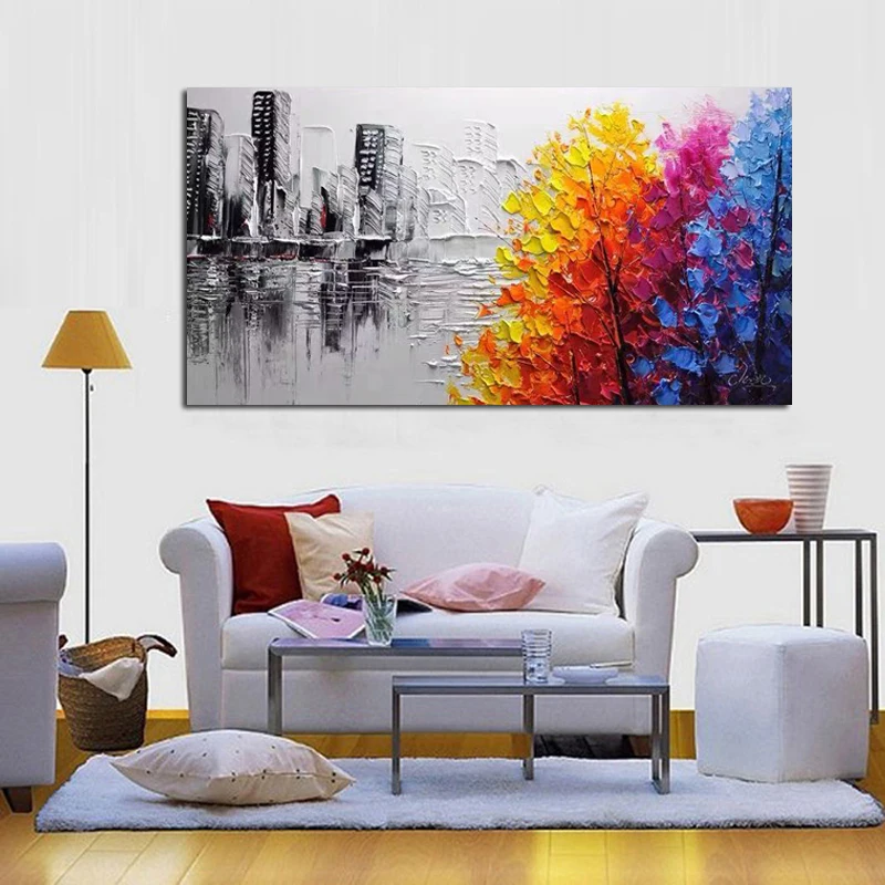 Large Hand Painted Oil Painting Hand Made Abstract Modern Wall Painting Road Palette Knife On Canvas Wall Art Home Decor
Large Hand Painted Oil Painting Hand Made Abstract Modern Wall Painting Road Palette Knife On Canvas Wall Art Home Decor