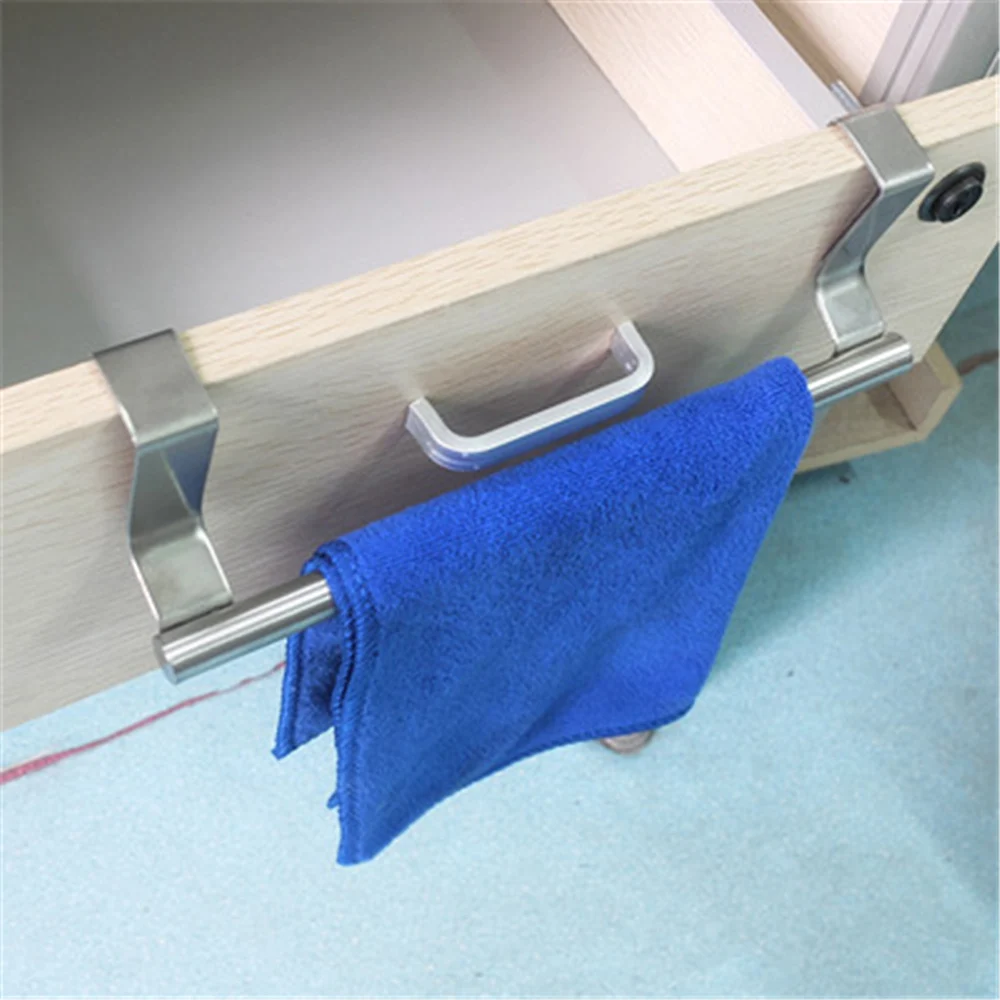 Stainless Steel Bathroom Towel Holder Rack Stand Bar Cabinet Door Hanging Holder Organizer Stand Household Kitchen Accessories
Stainless Steel Bathroom Towel Holder Rack Stand Bar Cabinet Door Hanging Holder Organizer Stand Household Kitchen Accessories