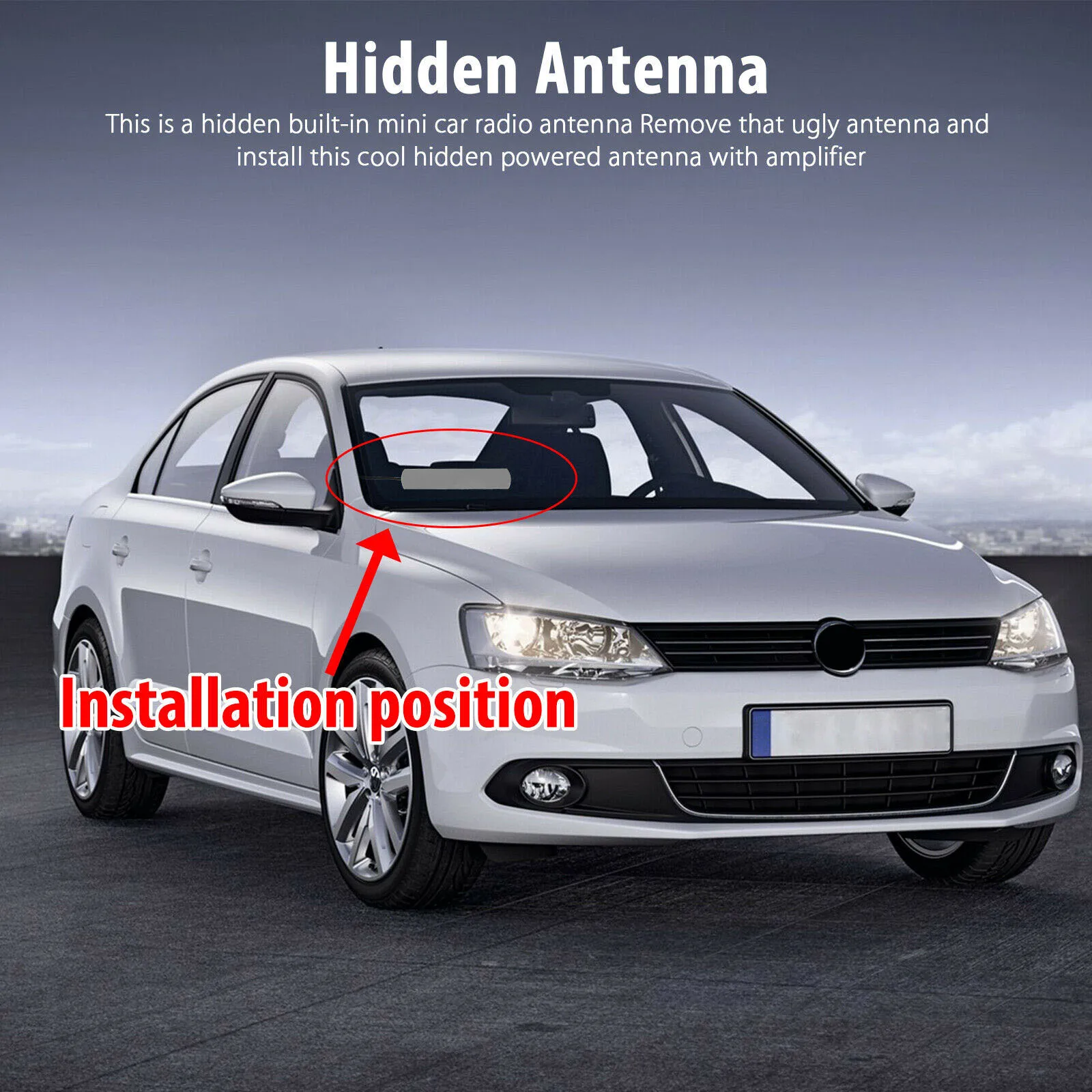 Car Radio Stereo Hidden Antenna FM AM Signal Amplifier Amp with 3 Meter Adhesive Cable for Truck Car Motorcycle Boat Marine
Car Radio Stereo Hidden Antenna FM AM Signal Amplifier Amp with 3 Meter Adhesive Cable for Truck Car Motorcycle Boat Marine