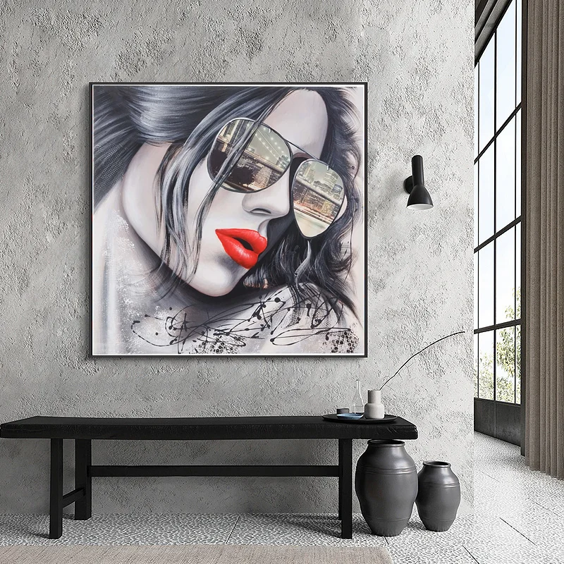 Sunglasses girl Wall Paintings Print On Canvas Wall Art Prints Art Prints Modern Pop Art Wall Pictures For Living Room Unframed
Sunglasses girl Wall Paintings Print On Canvas Wall Art Prints Art Prints Modern Pop Art Wall Pictures For Living Room Unframed