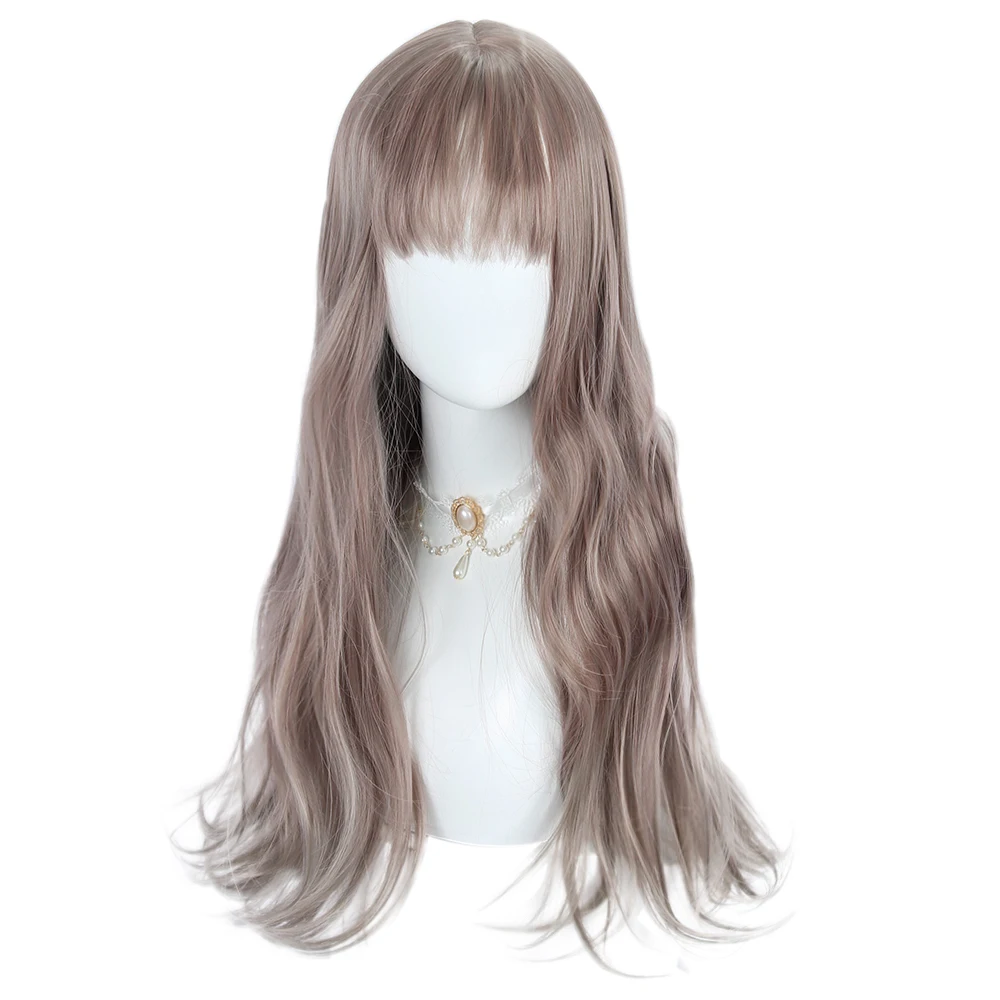 Mcoser Lolita Cosplay Wig Women Harajuku Heat Resistant Daily Style Synthetic Fancy 70CM Long Wavy Light Brown Hair + Wig Cap
Mcoser Lolita Cosplay Wig Women Harajuku Heat Resistant Daily Style Synthetic Fancy 70CM Long Wavy Light Brown Hair + Wig Cap