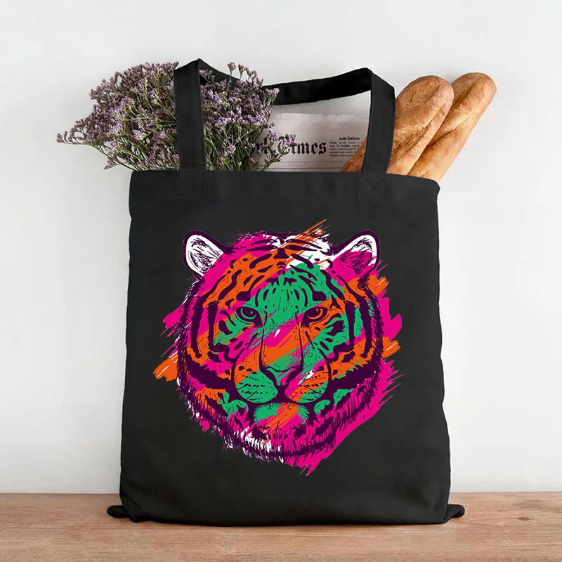 Shopping Bag Watercolor Animals Shoulder Bags Large Capacity Bag Fashion New Cute Fun Canvas Handbag Women Bag pures and bags
Shopping Bag Watercolor Animals Shoulder Bags Large Capacity Bag Fashion New Cute Fun Canvas Handbag Women Bag pures and bags