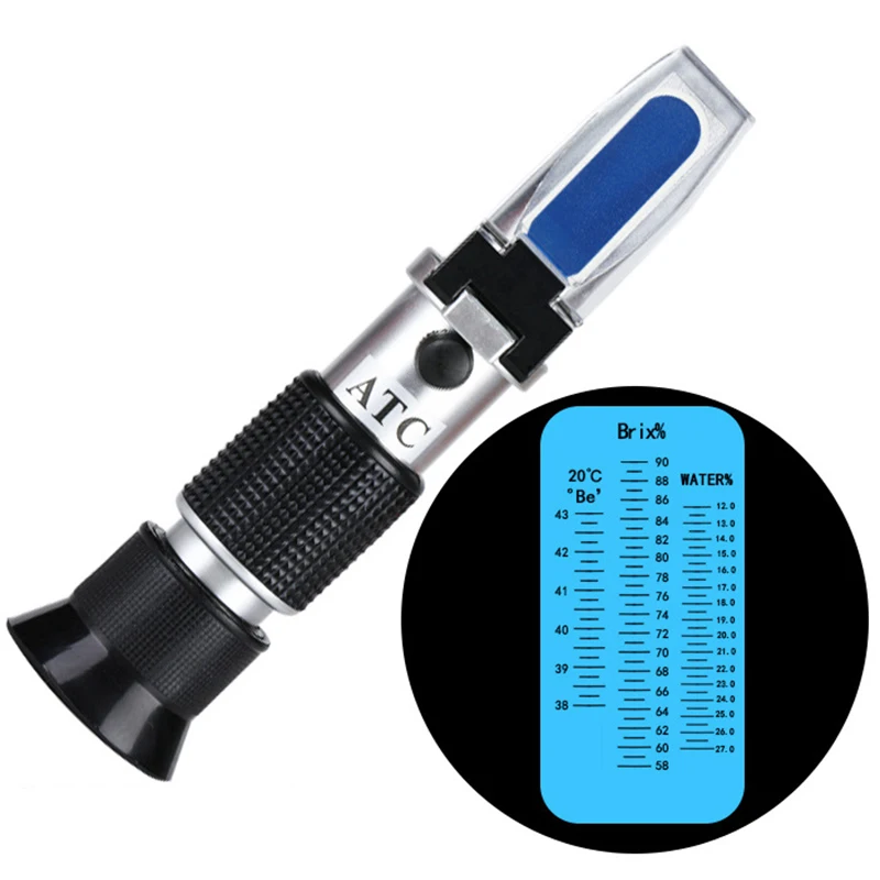 Bee Rearing for Hand Held Refractometer Beekeeping Tools Honey Detection Measuring Sugar Prism Refractometer
Bee Rearing for Hand Held Refractometer Beekeeping Tools Honey Detection Measuring Sugar Prism Refractometer