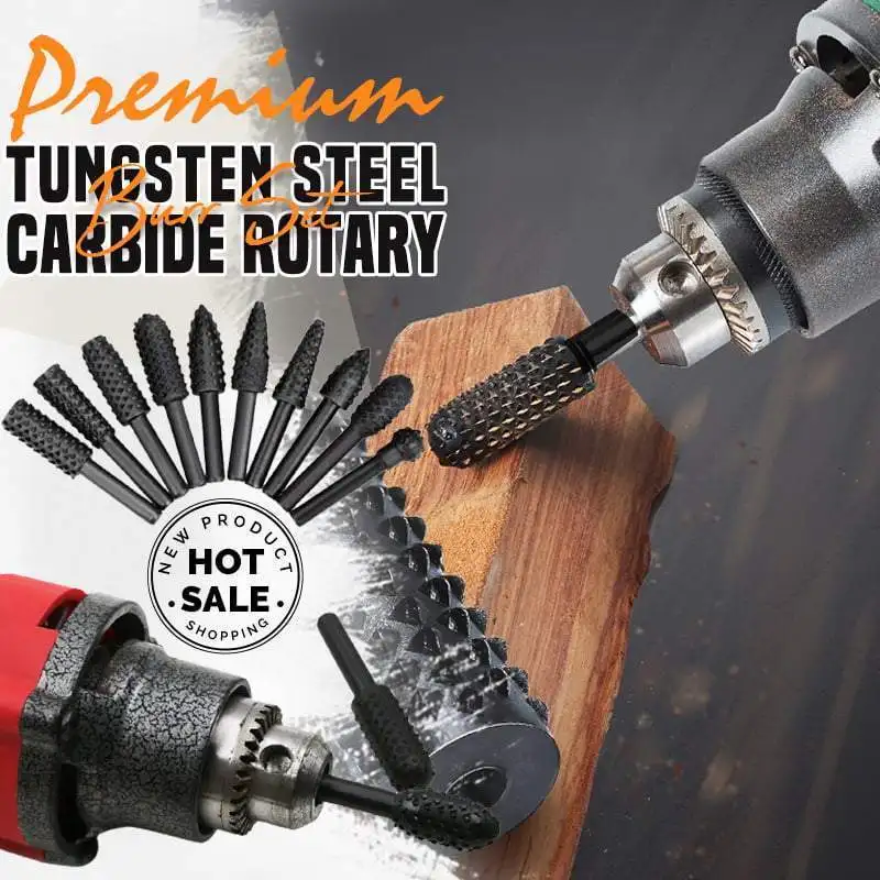 5/10Pcs Wood Carving Grinding Head Milling Cutter Woodworking Sphere Rotary Burr Premium Tungsten Steel Carbide Rotary
5/10Pcs Wood Carving Grinding Head Milling Cutter Woodworking Sphere Rotary Burr Premium Tungsten Steel Carbide Rotary