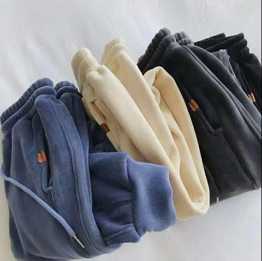 Women Pants Thick Velvet Casual Pants Women's Warm Pants Winter Elastic Waist Harem Footwear Pants Loose Trousers Women
Women Pants Thick Velvet Casual Pants Women's Warm Pants Winter Elastic Waist Harem Footwear Pants Loose Trousers Women