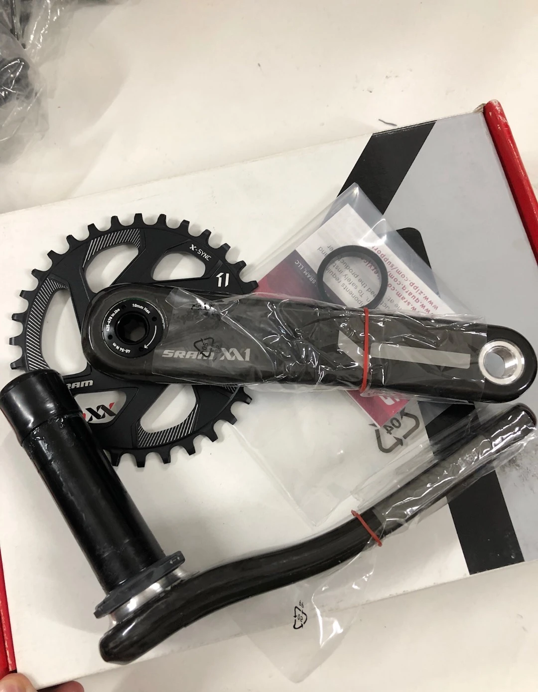 Sram xx1 11spd диаметра окружности болтов (BB30 PF30 X1 передняя Звездочка 32T 170 мм