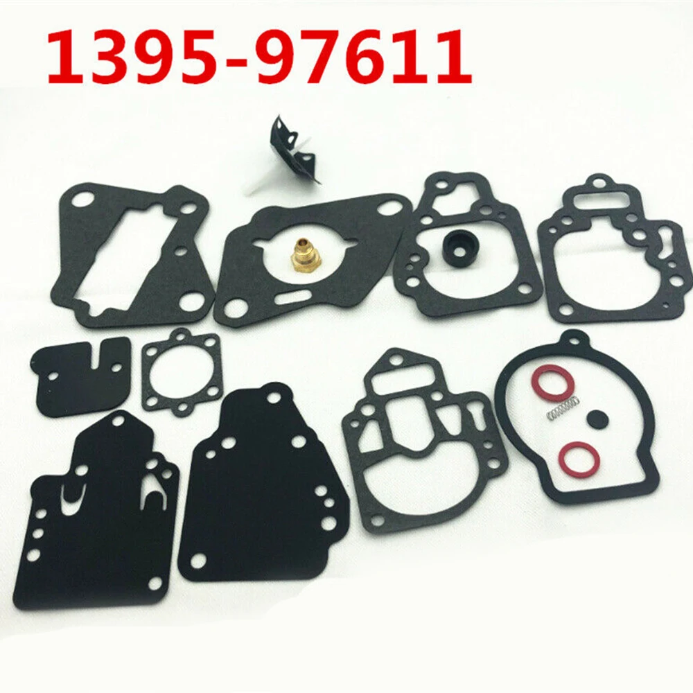 Motorcycle Carburetor Repair Kit Gasket 1395-97611 Replace For Mercury 6-25hp 2 Cylinder High Quality Accessories
Motorcycle Carburetor Repair Kit Gasket 1395-97611 Replace For Mercury 6-25hp 2 Cylinder High Quality Accessories
