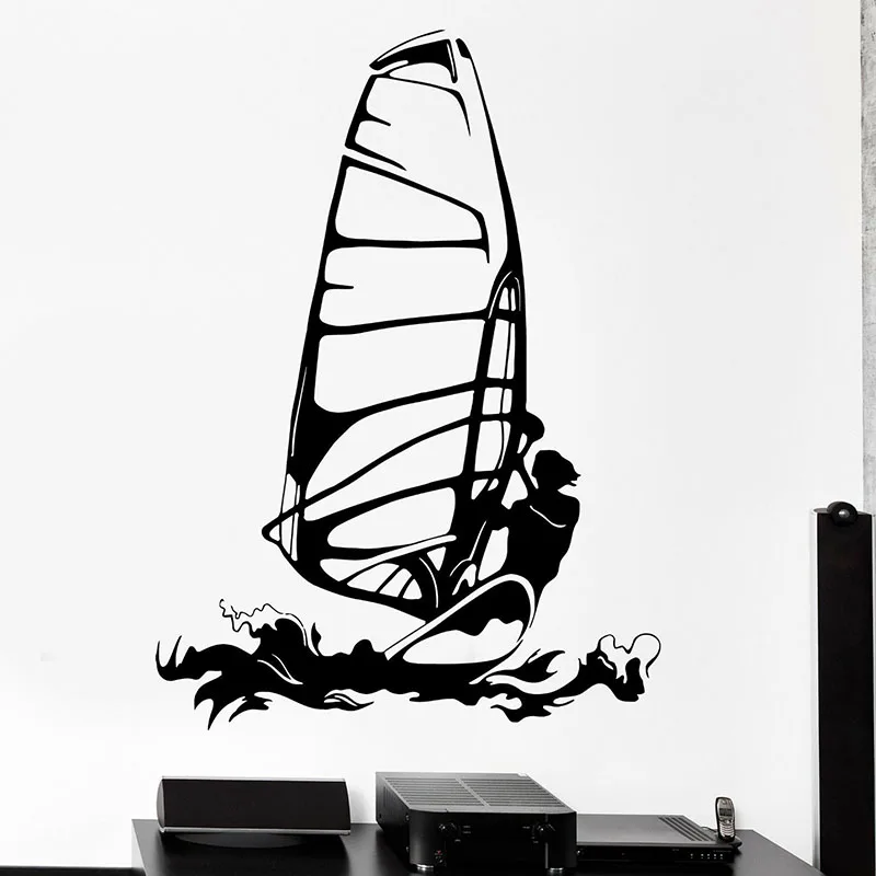 Windsurfer Wall Decal Water Kitesurfing Sport Surfing Door Window Vinyl Sticker Teens Bedroom Bathroom Home Decor Wallpaper E809
Windsurfer Wall Decal Water Kitesurfing Sport Surfing Door Window Vinyl Sticker Teens Bedroom Bathroom Home Decor Wallpaper E809
