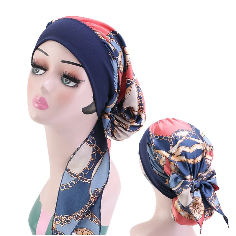 2021 spring and autumn new Muslim imitation silk broad-brimmed braid headscarf hat chemotherapy hat Malaysian national sun hat
2021 spring and autumn new Muslim imitation silk broad-brimmed braid headscarf hat chemotherapy hat Malaysian national sun hat