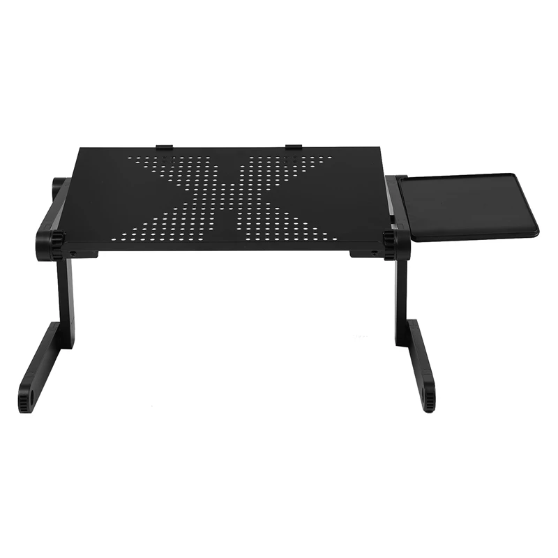 Multifunctional ergonomic black portable foldable adjustable table stand for bed, sofa,table, portable notebook table, practical
Multifunctional ergonomic black portable foldable adjustable table stand for bed, sofa,table, portable notebook table, practical