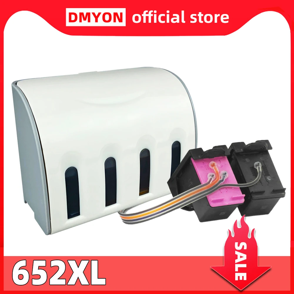 652 Continuous Ink Supply System Compatible for HP 652 Ciss Deskjet 1115 1118 2135 2136 2138 3635 3636 3638 3838 Printer
652 Continuous Ink Supply System Compatible for HP 652 Ciss Deskjet 1115 1118 2135 2136 2138 3635 3636 3638 3838 Printer