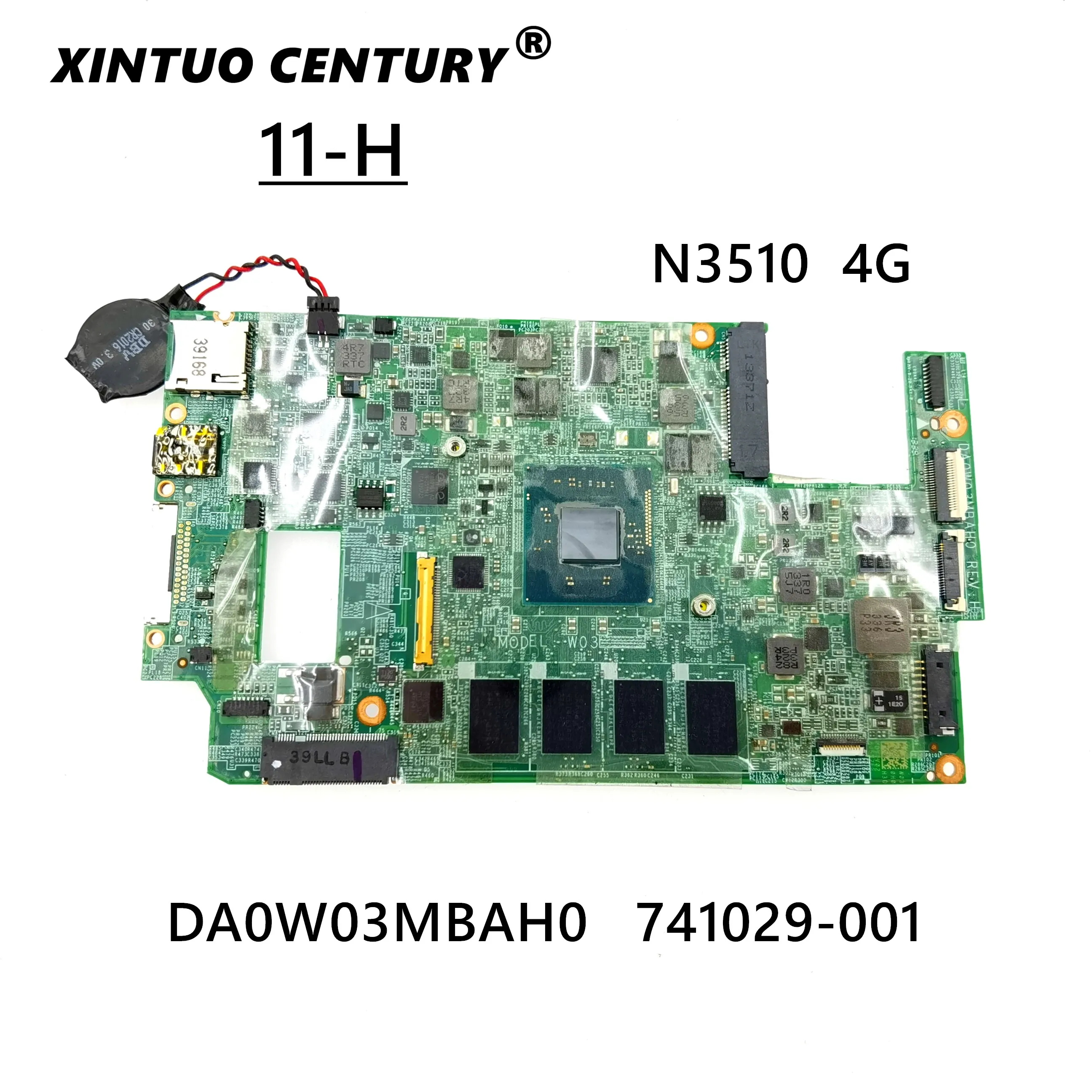 laptop Motherboard For 11-H 741029-001 741029-501 DA0W03MBAH0 system mainboard Fully Tested
laptop Motherboard For 11-H 741029-001 741029-501 DA0W03MBAH0 system mainboard Fully Tested