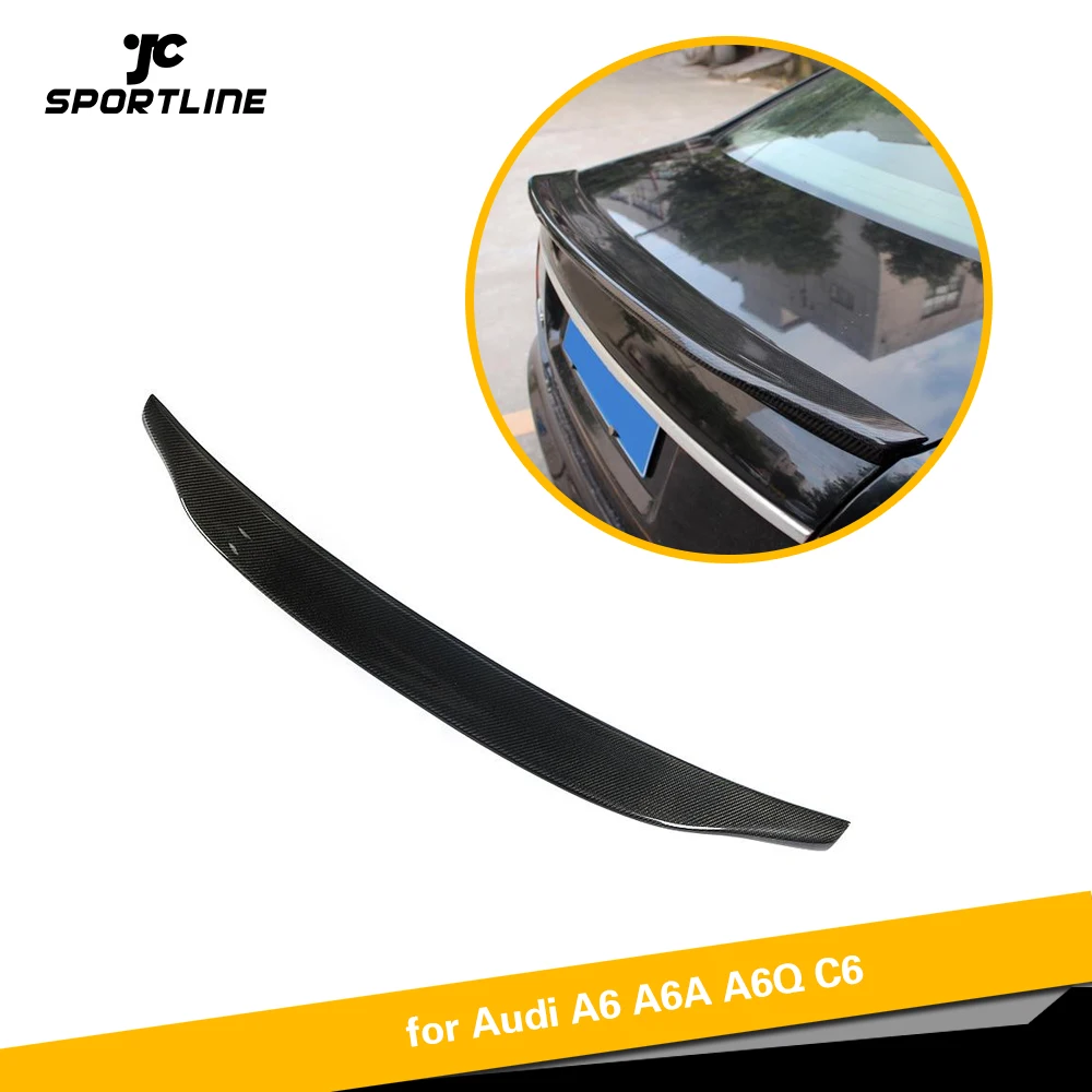 Задний спойлер для багажника из углеродного волокна для Audi A6 C6 2005-2011, задний спойлер для крышки багажника
Задний спойлер для багажника из углеродного волокна для Audi A6 C6 2005-2011, задний спойлер для крышки багажника