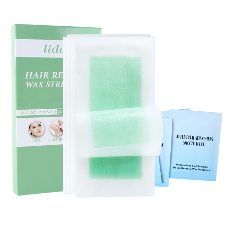 Liddy Hair Removal Wax Strips Double Sided Natural Beeswax Paper for Bikini Leg Face Body Silky Beauty Depilation Tool
Liddy Hair Removal Wax Strips Double Sided Natural Beeswax Paper for Bikini Leg Face Body Silky Beauty Depilation Tool