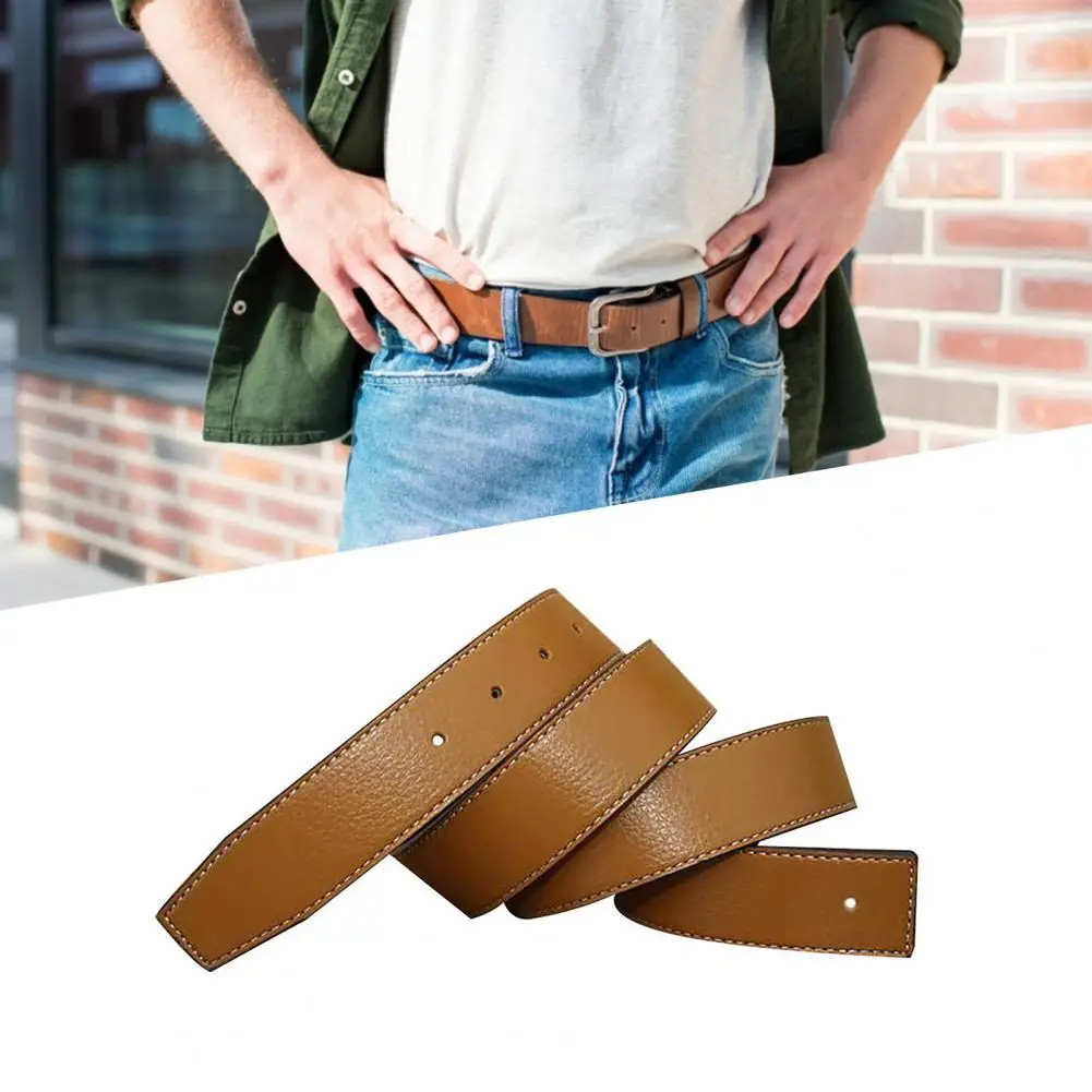 3.7cm Belt Male Men Adjustable Genuine Leather Pants Waist Strap Band Belt without Buckle Harajuku Cool Solid Color Long Belts
3.7cm Belt Male Men Adjustable Genuine Leather Pants Waist Strap Band Belt without Buckle Harajuku Cool Solid Color Long Belts