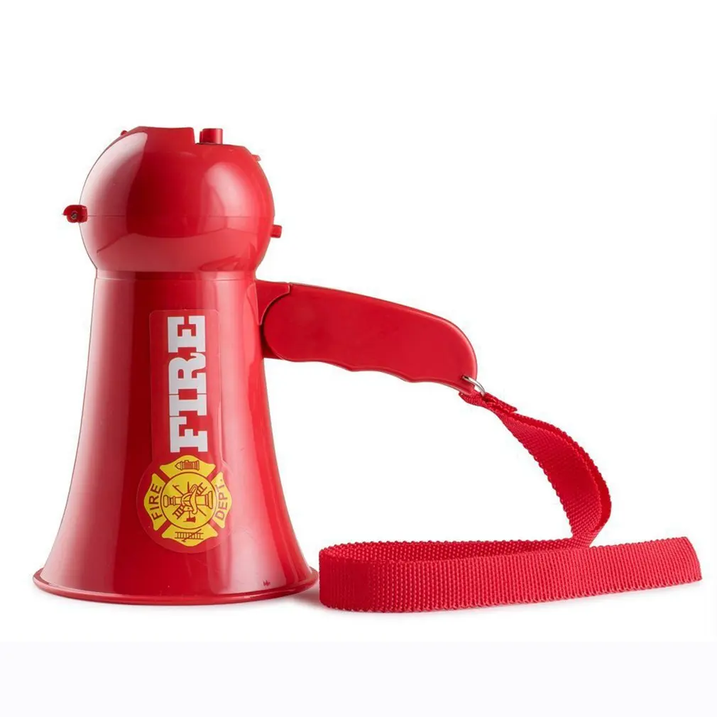 Children's Simulation Fire Horn Plastic Loudspeaker Toy Role-playing Microphone Portable Handheld Mic
Children's Simulation Fire Horn Plastic Loudspeaker Toy Role-playing Microphone Portable Handheld Mic