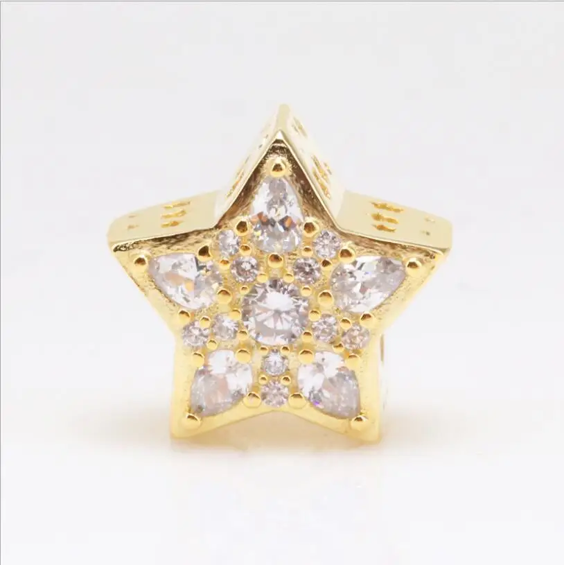100% 925 Sterling Silver Birthday Jewelry Diy Gift Trendy Gold Inlaid Brick Stars String Charm Fit Original Bracelets
100% 925 Sterling Silver Birthday Jewelry Diy Gift Trendy Gold Inlaid Brick Stars String Charm Fit Original Bracelets