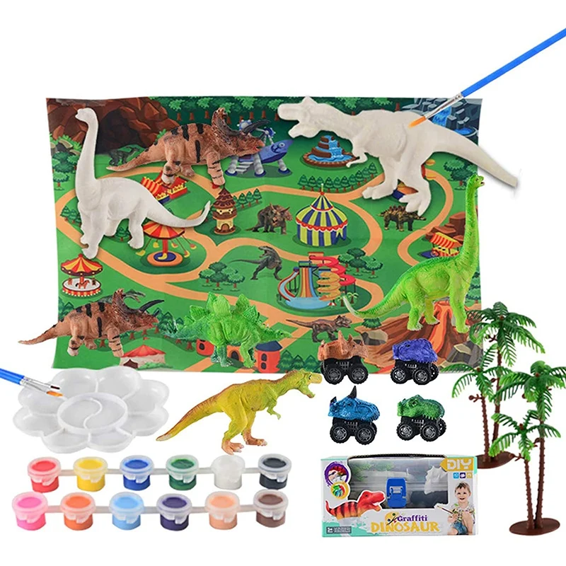 Art Craft Kits for Kids - 24Pcs 3D Dinosaur Toys Kids' Painting Kits Craft Creativity DIY Gift for 3+ Years Kids
Art Craft Kits for Kids - 24Pcs 3D Dinosaur Toys Kids' Painting Kits Craft Creativity DIY Gift for 3+ Years Kids