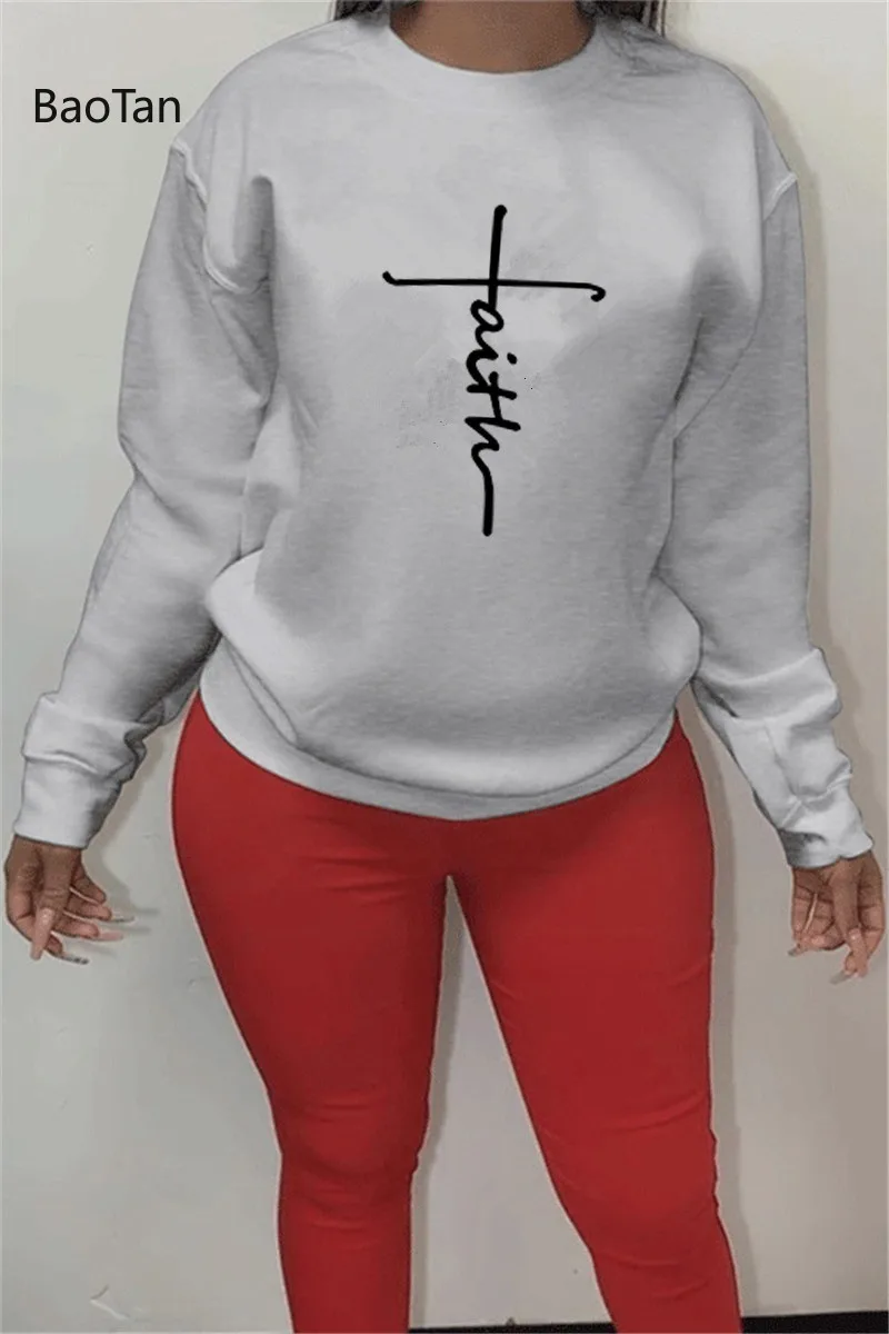 Oversized Sweatshirt Tops for Women 2020 Fall Winter Printed Letters Round Neck Long Sleeve Ladies Pullovers
Oversized Sweatshirt Tops for Women 2020 Fall Winter Printed Letters Round Neck Long Sleeve Ladies Pullovers