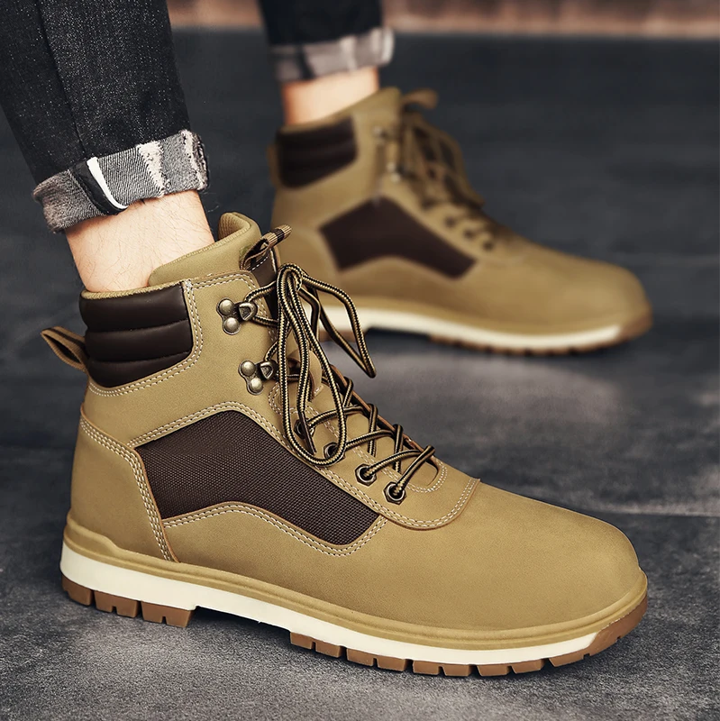 New Brand Walking Shoes Casual Boots Men Genuine Leather Water Repellent Cushioning Outdoor Fashion Sneakers jogging shoes39-44
New Brand Walking Shoes Casual Boots Men Genuine Leather Water Repellent Cushioning Outdoor Fashion Sneakers jogging shoes39-44