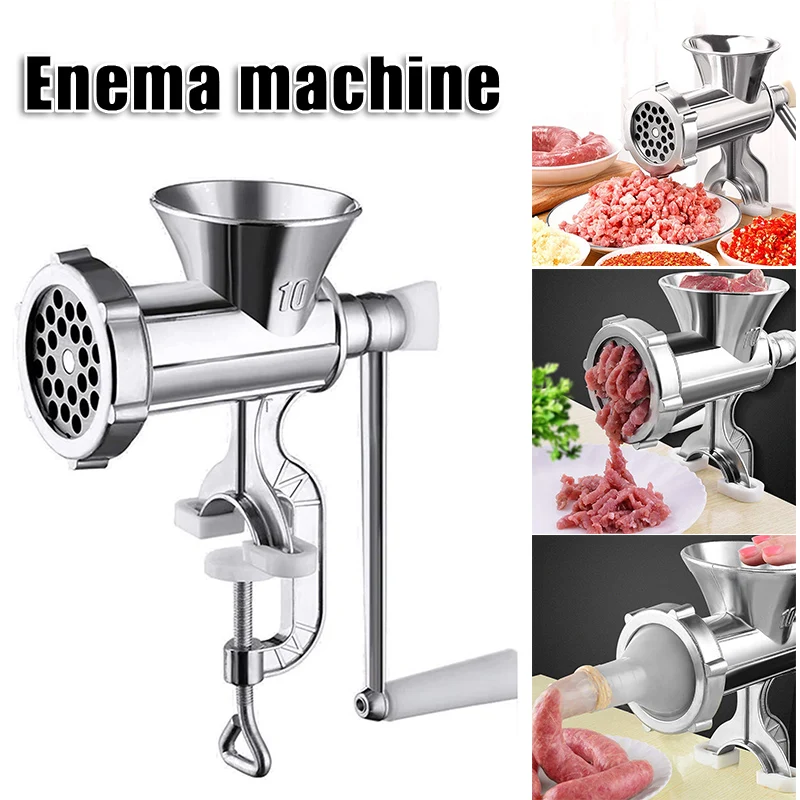 Manual Meat Grinder Multipurpose Aluminum Alloy Mincer Removable Hand Crank Tool For Home Kitchen Kitchen Accessories Cocina
Manual Meat Grinder Multipurpose Aluminum Alloy Mincer Removable Hand Crank Tool For Home Kitchen Kitchen Accessories Cocina
